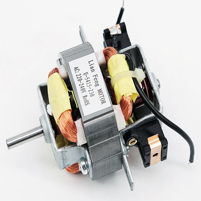 Täysin sertifioitu AC-yleinen puhaltimen moottori